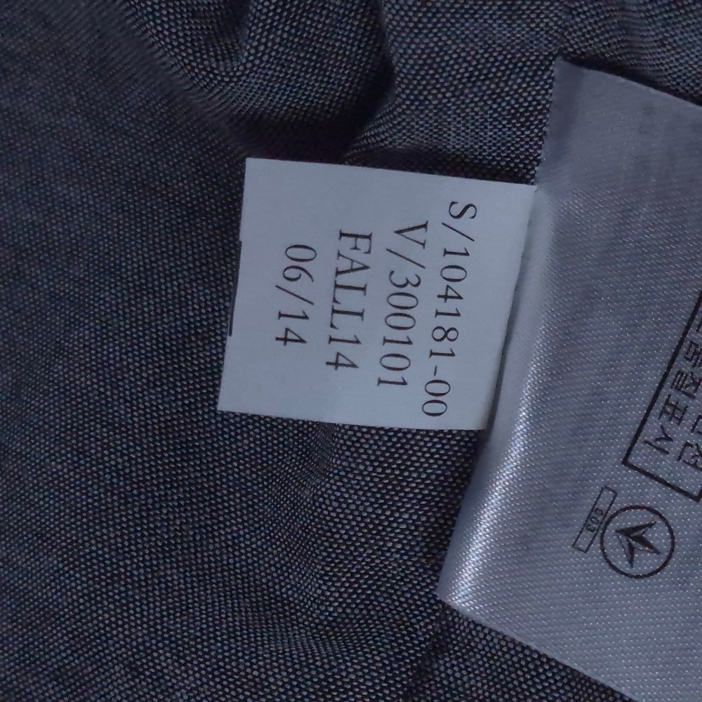 Banana Republic Mens 40 Tailored Fit Black Cotton Blazer Sport Coat Jacket - Picture 11 of 14